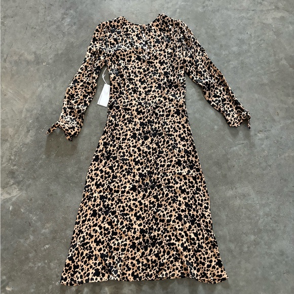 Reformation Zelda leopard print midi dress - Picture 5 of 6